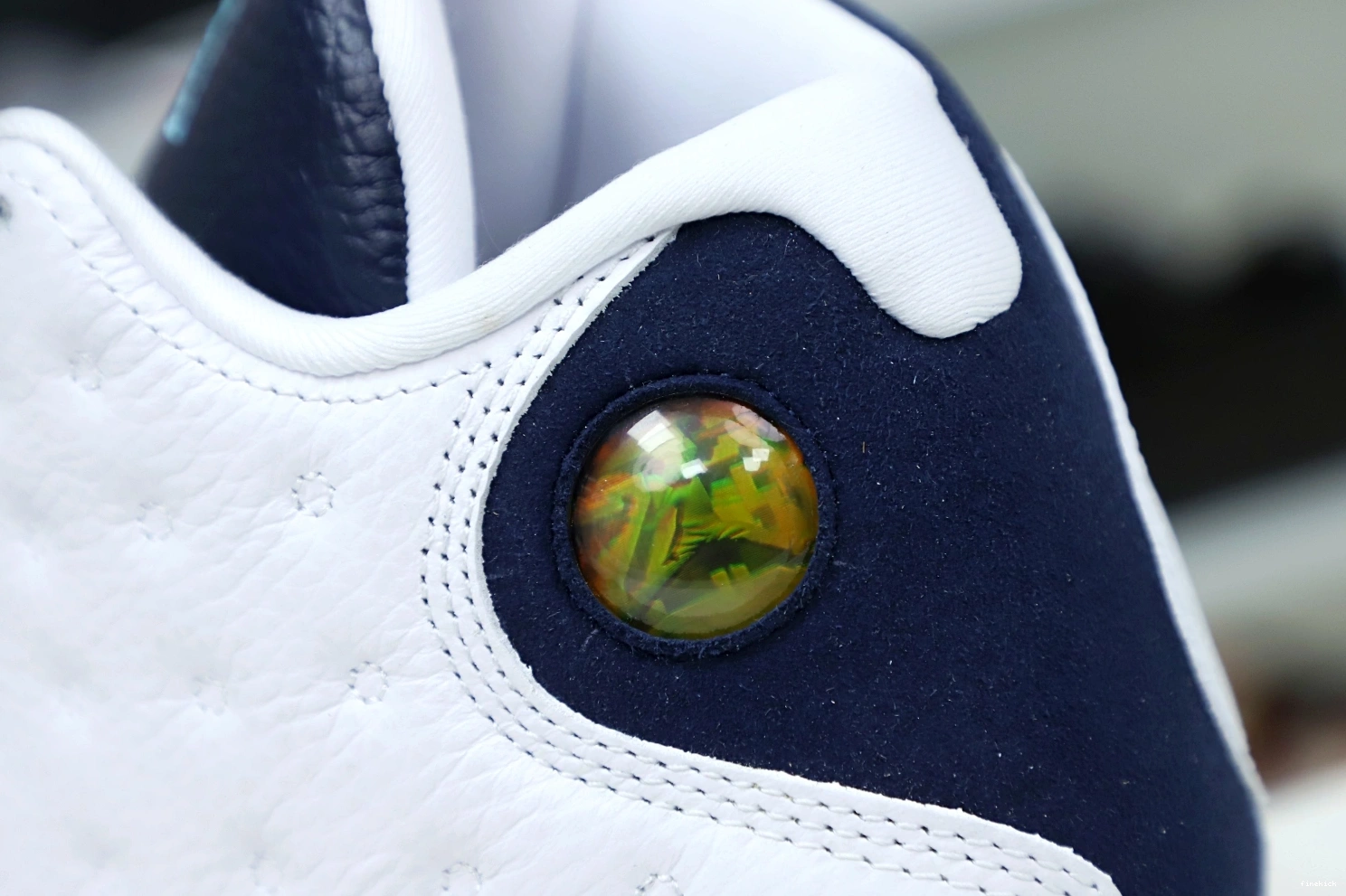 BLUE JORDAN 13 AIR WHITE OBSIDIAN RETRO 414571-144 POWDER 0707
